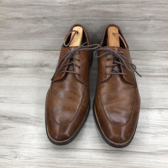 Cole Haan Brown Leather Oxfords Men's Size 8M - Picture 5 of 12